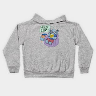 Book Club President Elephant Kids Hoodie